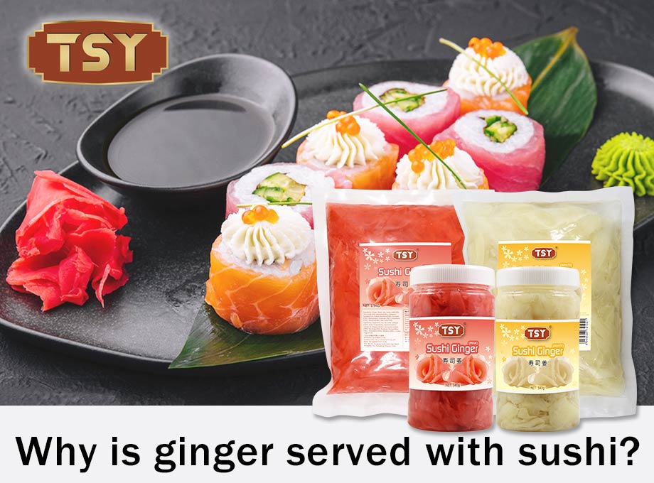 TSY Food Sushi Ginger ولماذا يعزز تجربة السوشي الخاصة بك
