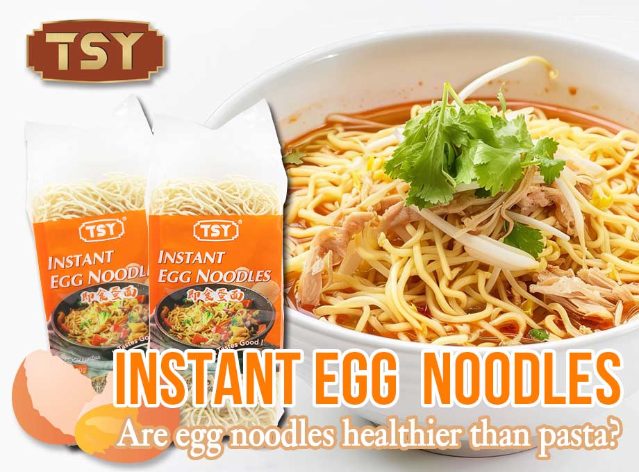 هل نودلز البيض أكثر صحة من المعكرونة؟