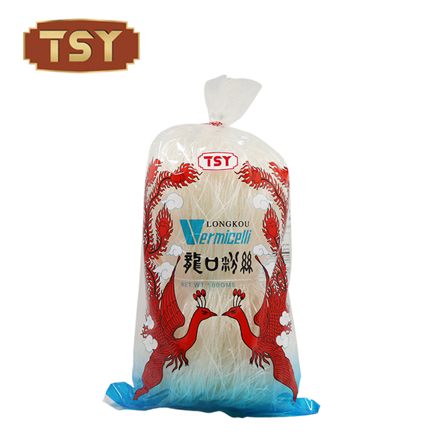 500 جم الكلاسيكية البسيطة البسيطة من الزجاج التايلاندي نودل طبق القلي أن تستخدم في سلطات الحساء